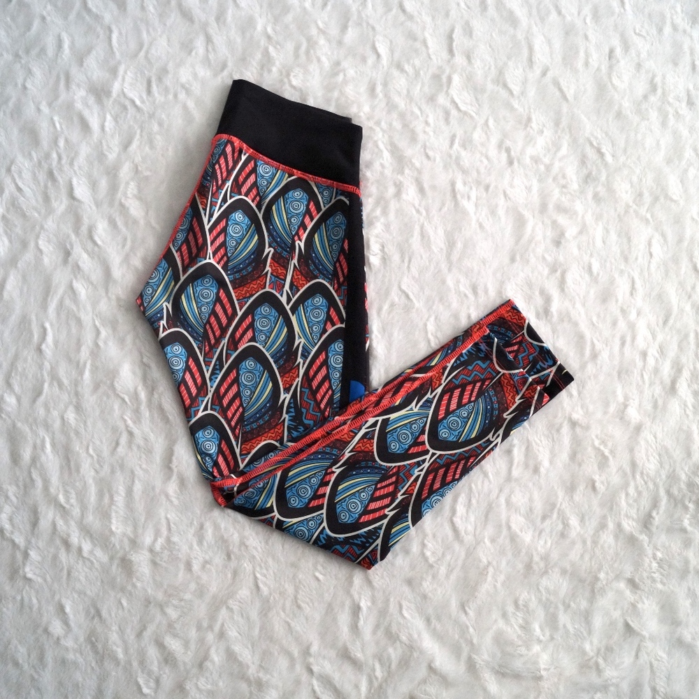 Stretch Yoga Pants Capri Length S/M - Picture 3 of 6